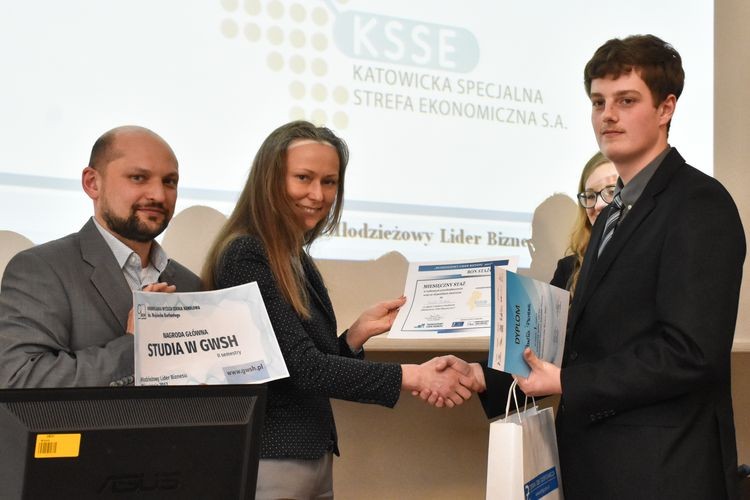 Poznaliśmy „Młodzieżowego Lidera Biznesu 2017”, Górnośląska Wyższa Szkoła Handlowa