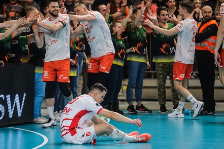 Jastrzębski Węgiel zameldował się w pięknym stylu w półfinale Ligi Mistrzów!, Dominik Gajda