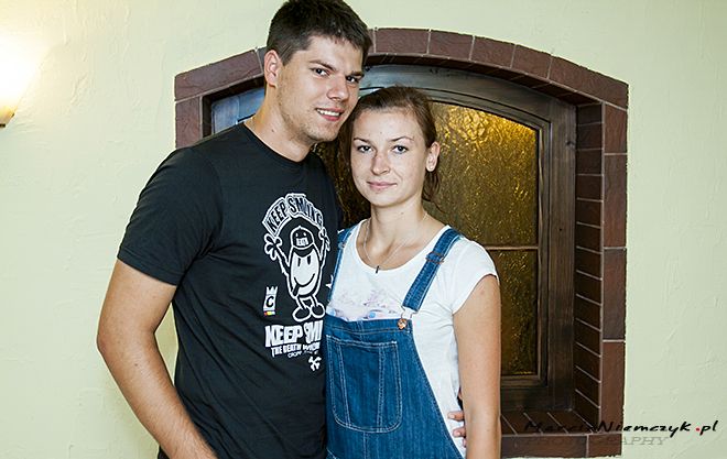 Agnieszka Moćko i Adrian Gawron