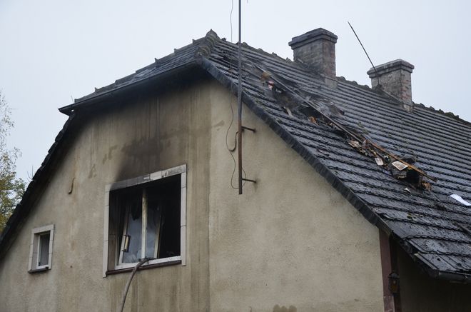 Pożar domu jednorodzinnego na ul. Pszczyńskiej, Państwowa Straż Pożarna w Jastrzębiu-Zdroju