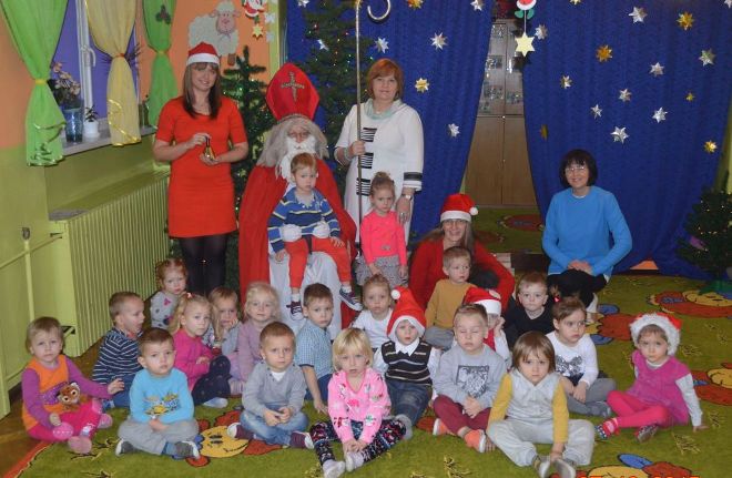 Mikołaj odwiedził jastrzębskie przedszkolaki, materiały prasowe