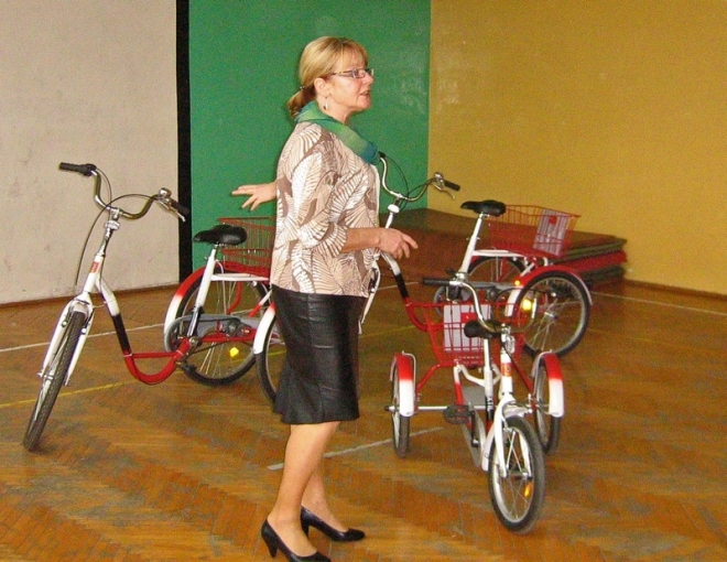 W ZS 9 mają nowe rowery rehabilitacyjne, materiały prasowe