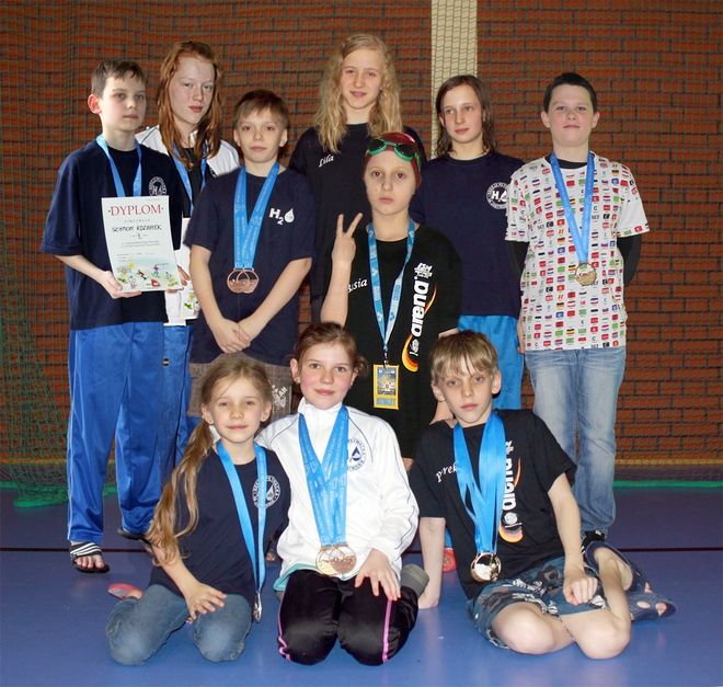Dzieci z klubu H2O odnoszą liczne sukcesy na zawodach pływackich