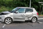 Wypadek z udziałem pięciu aut na ulicy Cieszyńskiej, Komenda Miejska Policji w Jastrzębiu Zdroju