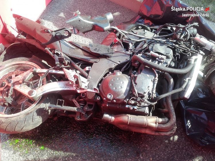 Śmiertelny wypadek z udziałem motocyklisty, KMP w Jastrzębiu-Zdroju