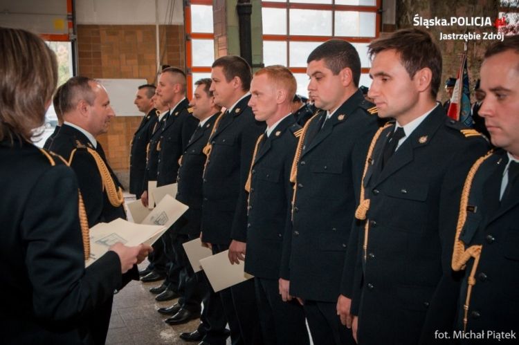 Strażacy z Jastrzębia obchodzili swoje święto, Michal Piątek