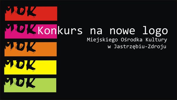 Znamy zwycięzcę konkursu na nowe logo jastrzębskiego MOK-u, MOK w Jastrzębiu-Zdroju