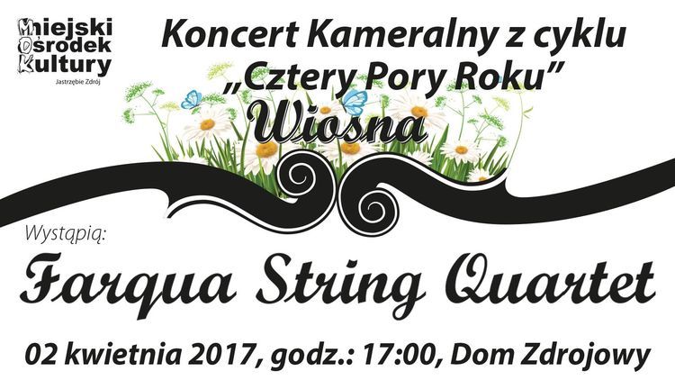 Przed nami wiosenny koncert kameralny w Domu Zdrojowym, MOK w Jastrzębiu-Zdroju