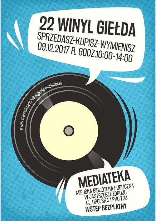 22. Vinyl Giełda już w sobotę, MBP w Jastrzębiu-Zdroju