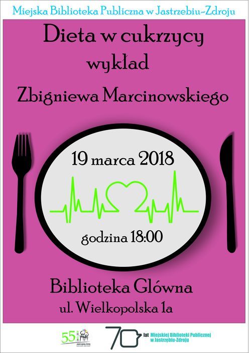 Dieta w cukrzycy będzie tematem wykładu w miejskiej bibliotece, MBP w Jastrzębiu-Zdroju