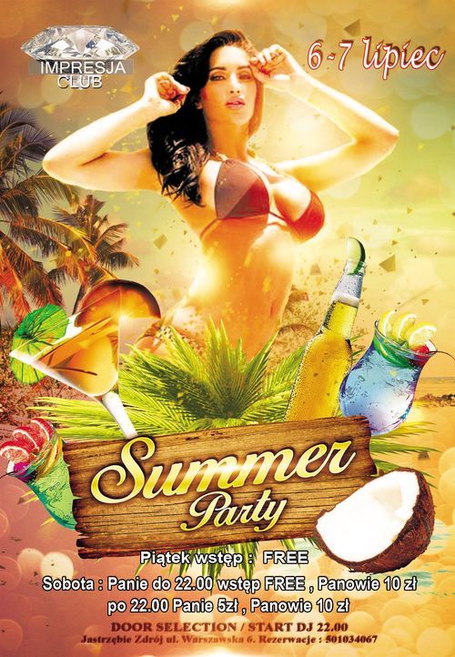 Summer Party, czyli wakacyjny weekend w Impresji, Klub Muzyczny Impresja