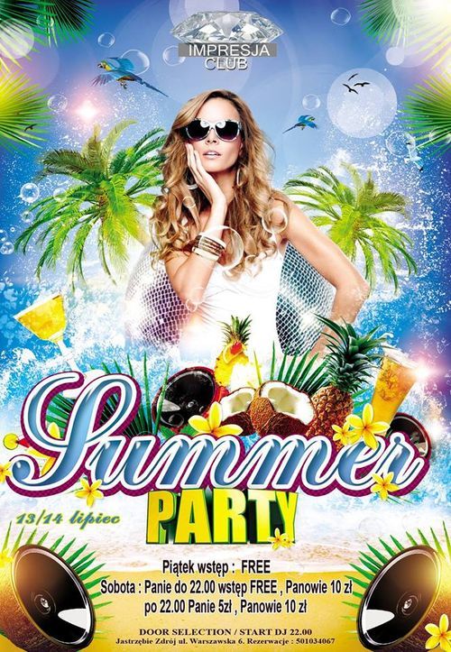 „Summer Party”, czyli wakacyjny weekend w Impresji, Klub Muzyczny Impresja