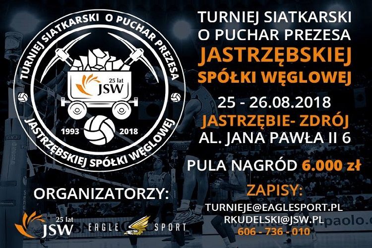Turniej Siatkarski o Puchar Prezesa JSW, Materiały prasowe