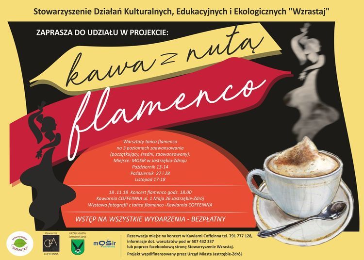 Kawa z nutą flamenco w Jastrzębiu, Materiały prasowe