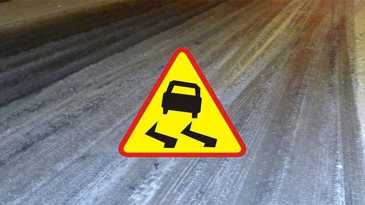 Synoptycy ostrzegają przed oblodzeniem dróg, materiały prasowe