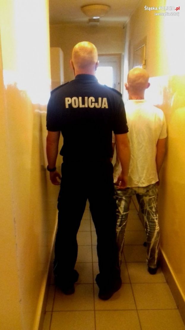 Dzięki reakcji nastolatka policja ujęła wandali, KMP Jastrzębie - Zdrój