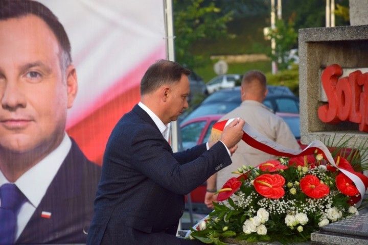 Banery wyborcze Andrzeja Dudy na „nielegalu”, Marek Kolorz