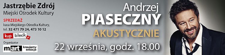 Andrzej Piaseczny jeszcze we wrześniu zaśpiewa dla jastrzębian, 