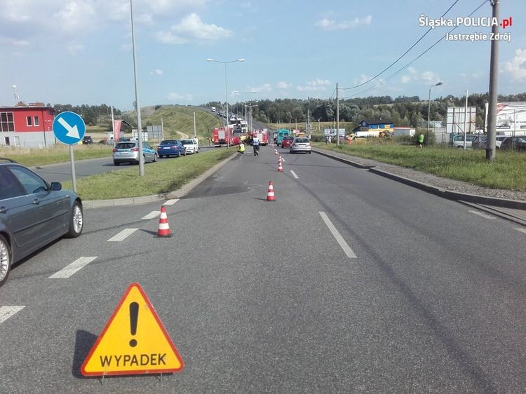 Śmiertelny wypadek z udziałem motocyklisty, KMP w Jastrzębiu-Zdroju
