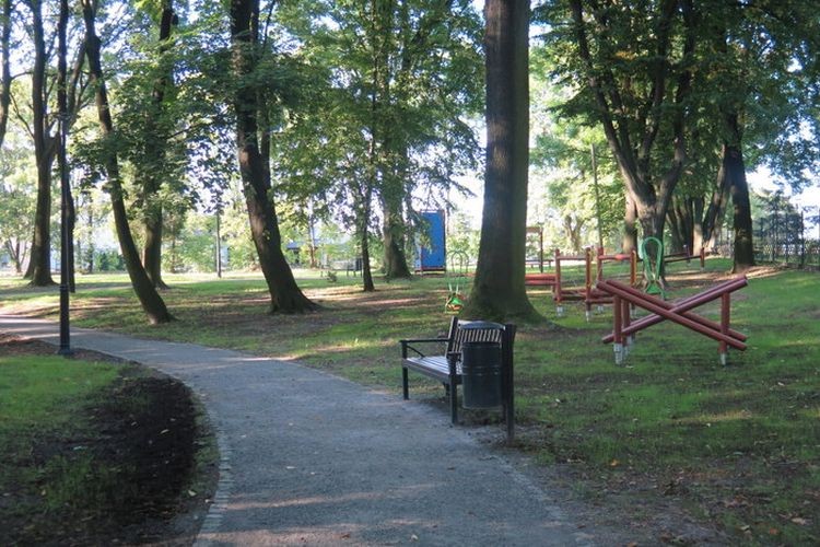 Park przy Willi Reitzensteinów w Pawłowicach, UG w Pawłowicach