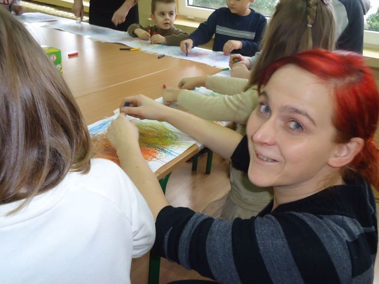 Dzieci z Przedszkola nr 2 wzięły udział w zajęciach muzycznych, Przedszkole nr 2 w Jastrzębiu-Zdroju
