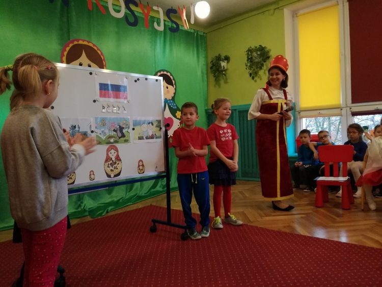 W Przedszkolu nr 6 obchodzili Dzień Rosyjski, Przedszkole nr 6 w Jastrzębiu-Zdroju