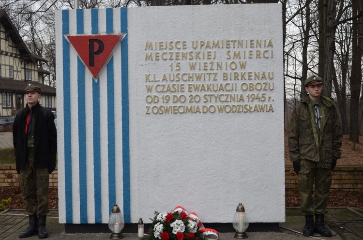 Jastrzębska młodzież uczciła pamięć ofiar Marszu Śmierci, Mateusz Szumilas
