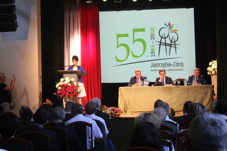 Jastrzębie: uroczystości z okazji 55. rocznicy nadania praw miejskich, Aneta Czarnocka-Kanik, nm