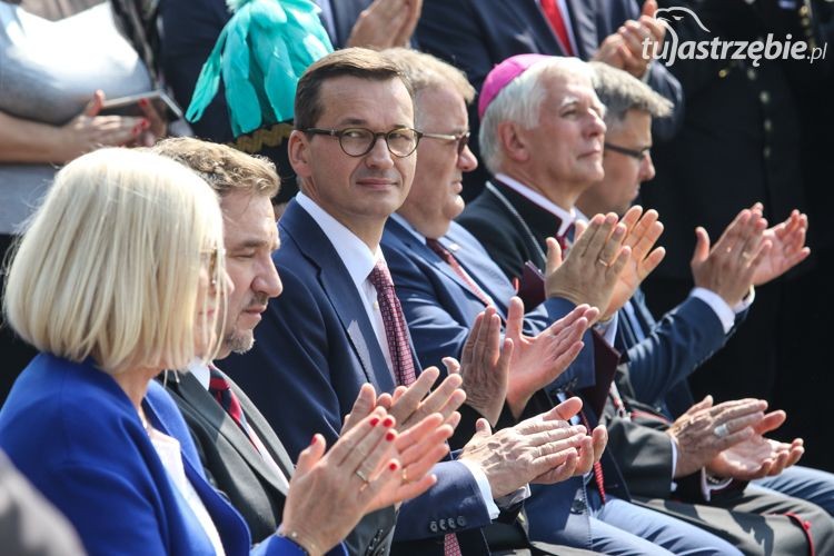 Premier Morawiecki na obchodach rocznicy Porozumień Jastrzębskich, Dominik Gajda