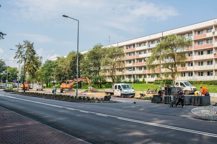 Ulica Podhalańska: remont parkingu, UM Jastrzębie-Zdrój