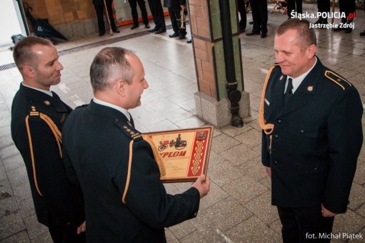 Strażacy z Jastrzębia obchodzili swoje święto, Michał Piątek