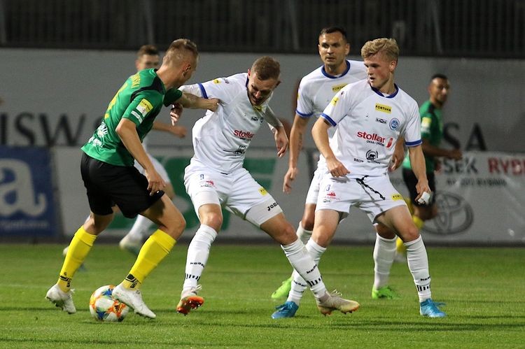 GKS Jastrzębie - Wigry Suwałki 1:0, Dominik Gajda
