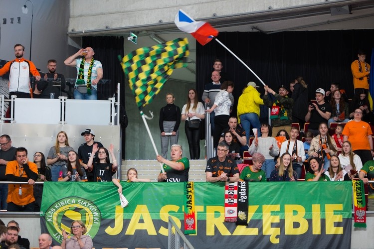 Jastrzębski Węgiel wygrywa w Gdańsku, zadecyduje mecz w jastrzębskiej hali, Jastrzębski Węgiel/Arkadiusz Modliński