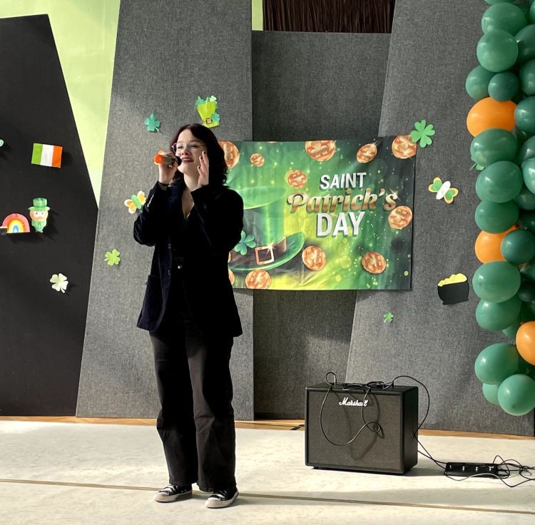 Konkurs piosenki irlandzkiej - dzień św. Patryka w I LO [foto], I LO z Oddziałami Dwujęzycznymi