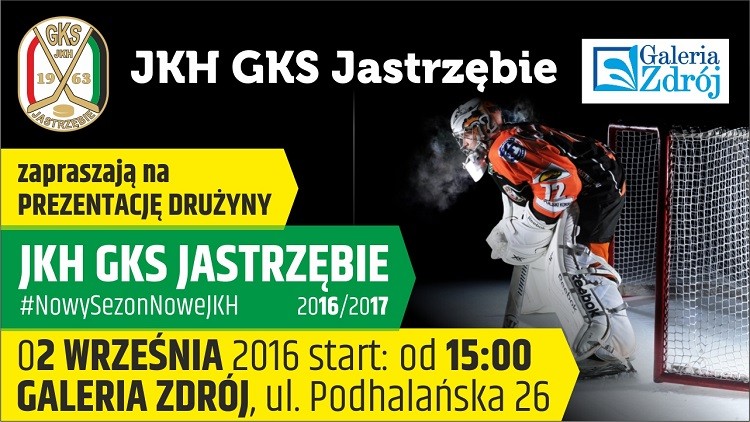 JKH GKS Jastrzębie: za dwa tygodnie prezentacja drużyny w Galerii Zdrój, JKH GKS Jastrzębie