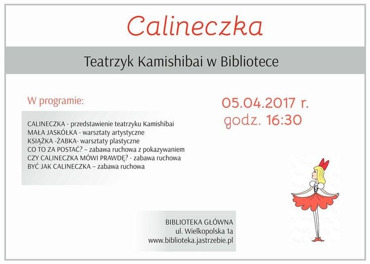 Już dzisiaj spektakl i warsztaty dla dzieci w jastrzębskiej bibliotece, MBP w Jastrzębiu-Zdroju