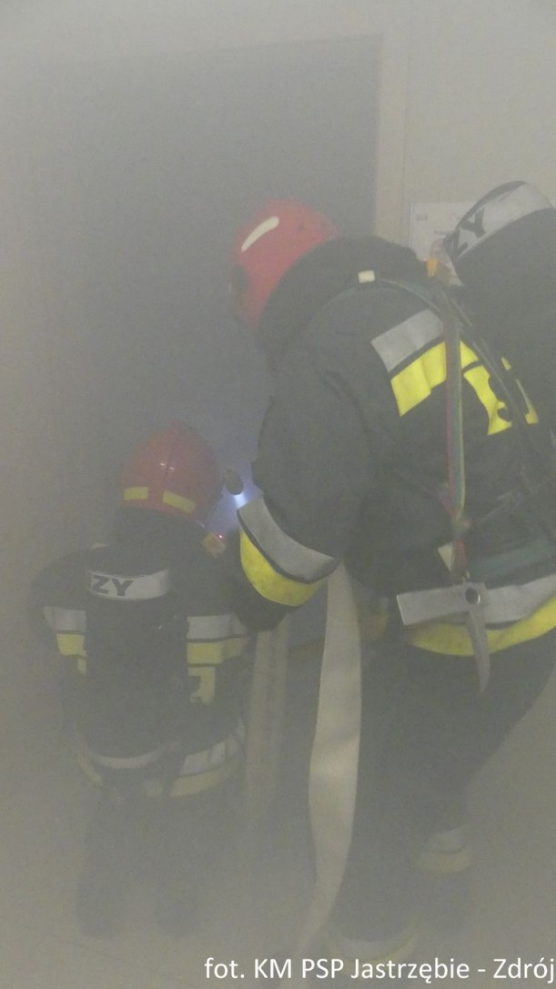 Strażacy ewakuowali biuro zarządu JSW, KM PSP w Jastrzębiu-Zdroju