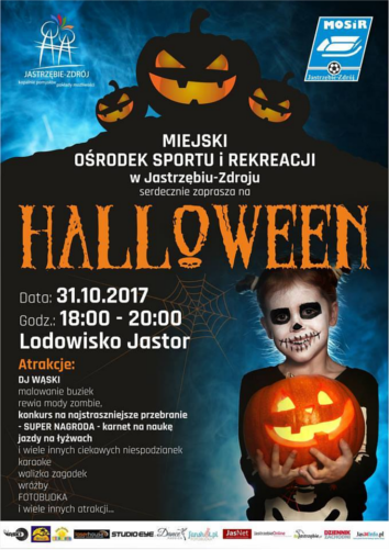 Halloween z Miejskim Ośrodkiem Sportu i Rekreacji, MOSiR Jastrzębie