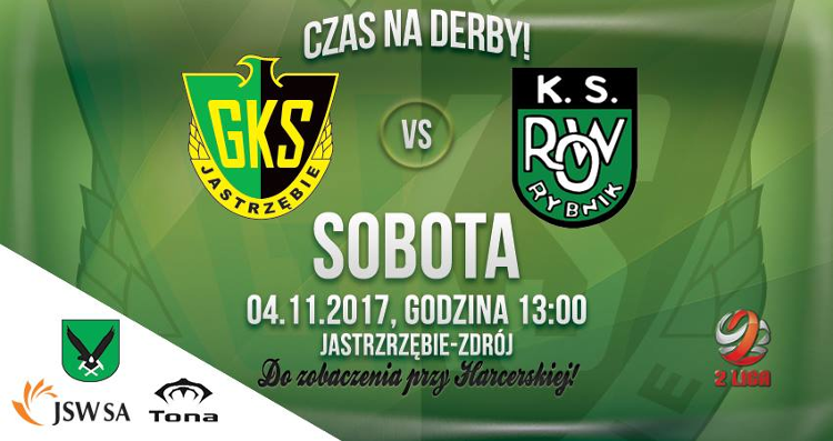 Relacja Live z meczu GKS Jastrzębie - ROW Rybnik, 