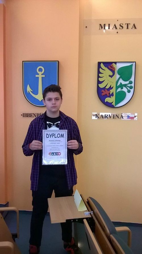 Uczeń SP12 wyróżniony w finale XV Turnieju Wiedzy o Zdrowiu, SP nr 12 w Jastrzębiu-Zdroju