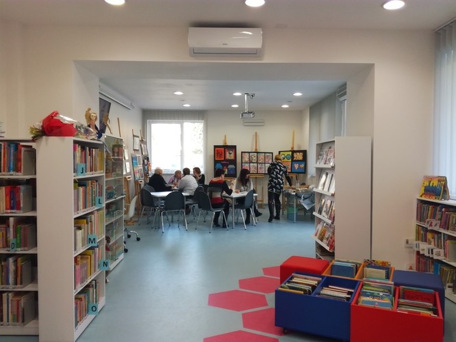 Nowa biblioteka na osiedlu Przyjaźń, Mateusz Szumilas