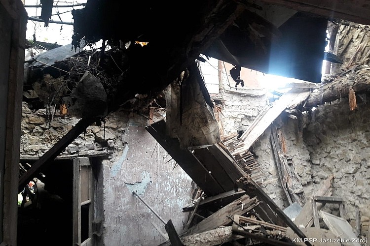Katastrofa budowlana w Dąbrowie Górniczej: na miejsce zadysponowano SGPR z Jastrzębia, 