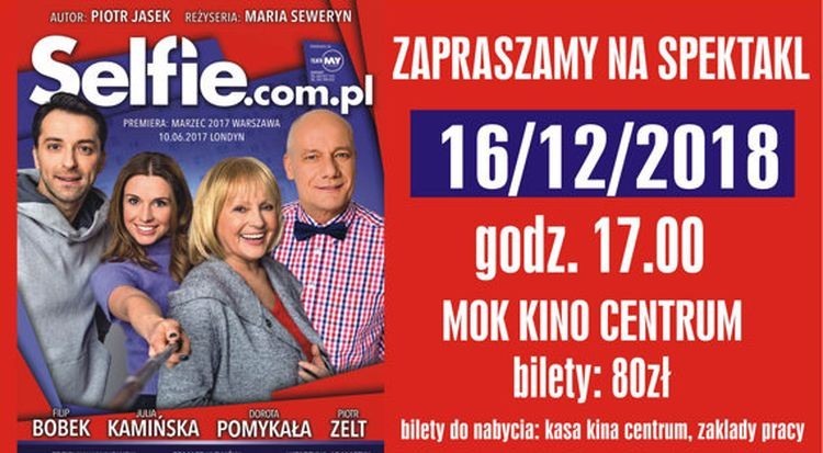MOK: „Selfie.com.pl” o współczesnym szukaniu miłości, MOK w Jastrzębiu-Zdroju