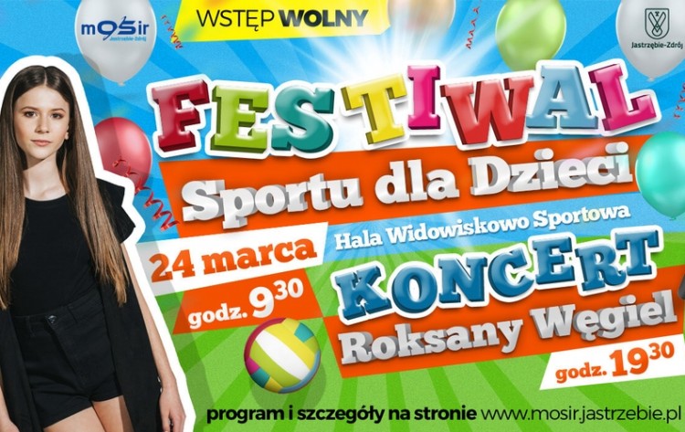 Festiwal Sportu i koncert dla dzieci już w niedzielę!, 