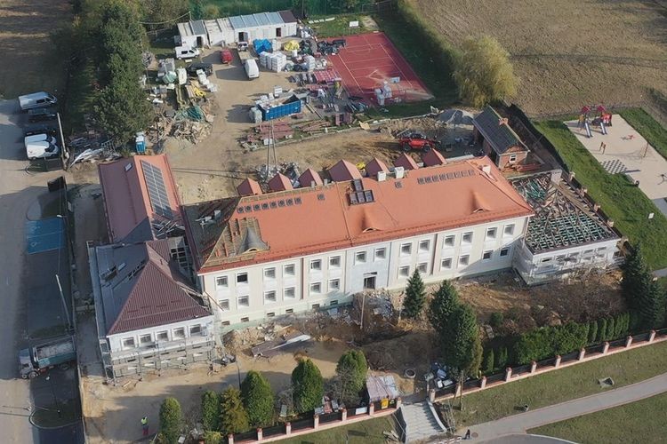 Trwa przebudowa szkoły w Ruptawie, Rafał Kotlowski