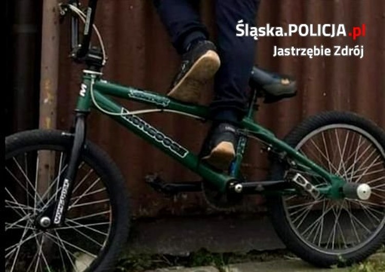 Przemalował skradziony rower, żeby nikt go nie rozpoznał, Fot. Policja Jastrzębie