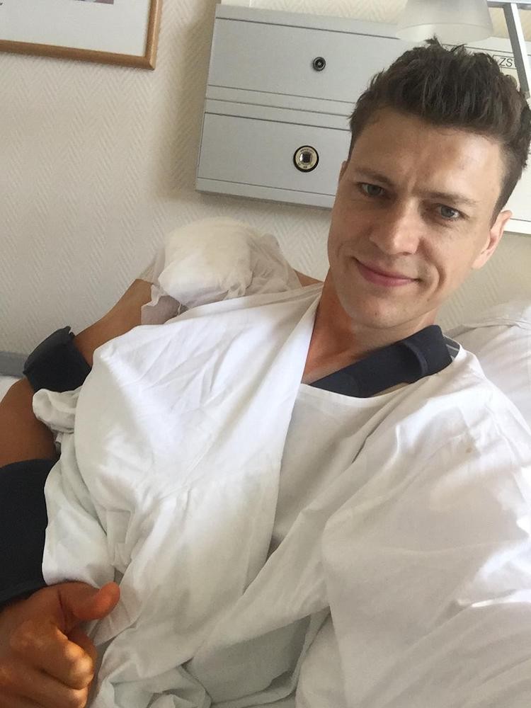 Lukas Kampa już po operacji!, źródło: Jastrzębski Węgiel