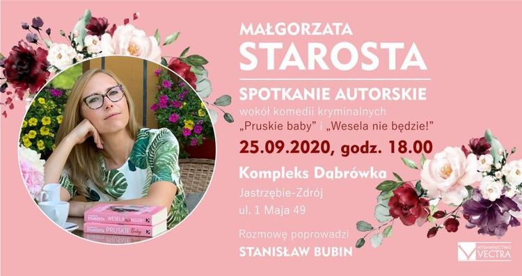 Małgorzata Starosta: wokół komedii kryminalnych, mat. prasowe