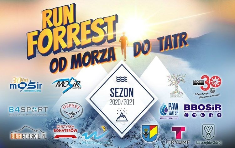 „Run Forrest od Morza do Tatr”. Weź udział w wirtualnym wyścigu, mat. prasowe