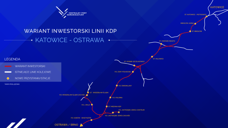 CPK: 70-kilometrową trasę z Katowic do Ostrawy zaprojektują Koreańczycy, Archiwum